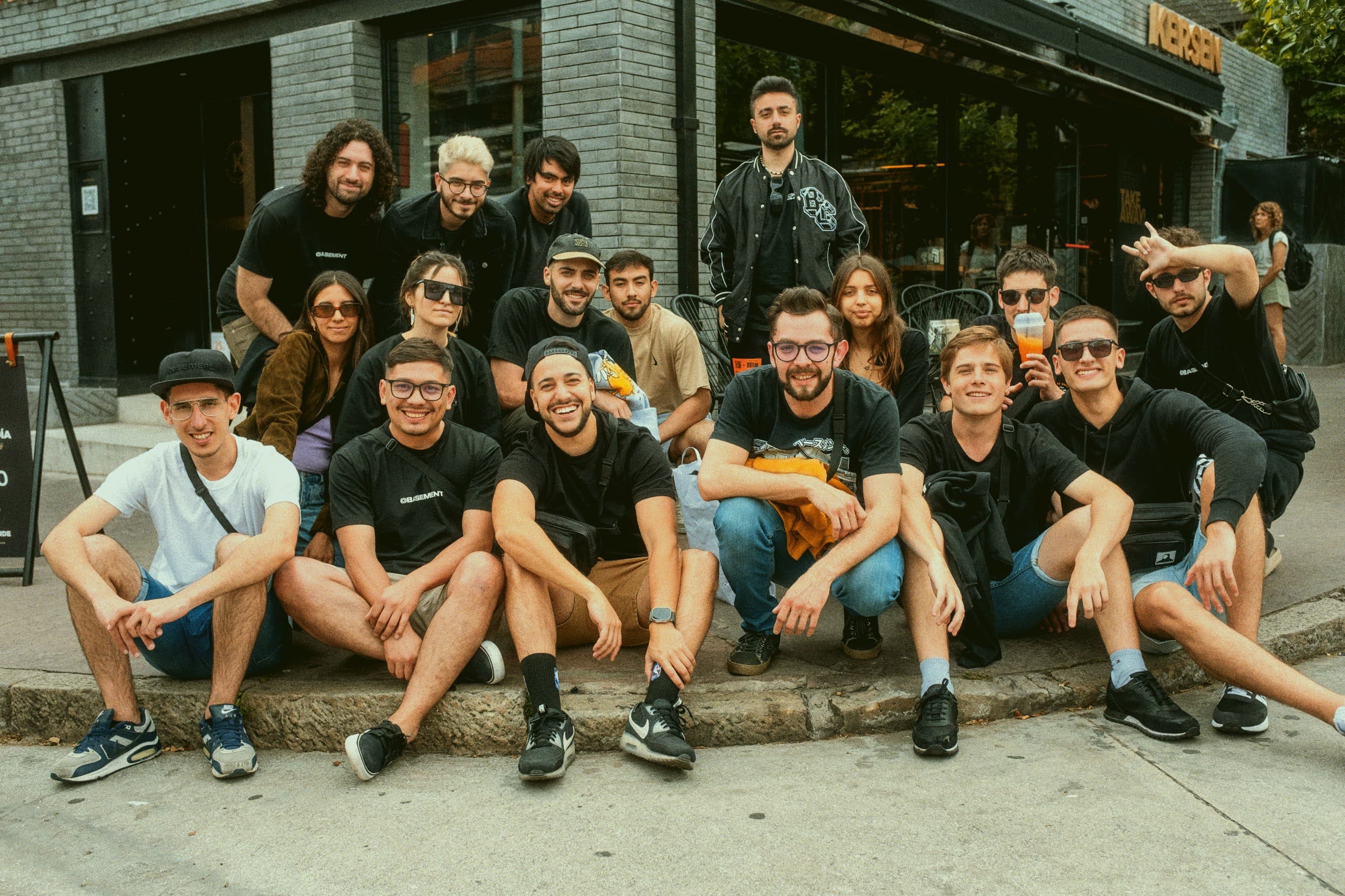 The basement.studio team in MDQ / circa 2022